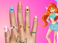 Winx Nail Makeover image